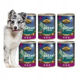 Pokusa Feel The Wild Bażant ze śliwką 6x800g