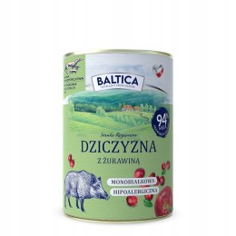 BALTICA PUSZKI MIX WSZYSTKICH SMAKÓW JAGNIĘCINA DZICZYZNA KRÓLIK 12x400