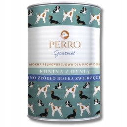KARMA MOKRA Perro - Gourmet MONOproteinowa - Konina z dynią - 400g