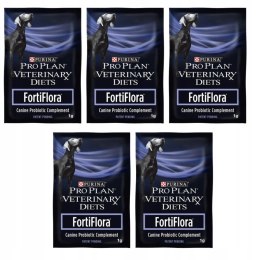 Purina FORTIFLORA dla PSA ( ZESTAW 5X1 SASZETKA 1g) PROBIOTYK suplement