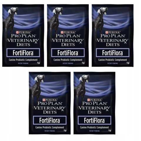 Purina FORTIFLORA dla PSA ( ZESTAW 5X1 SASZETKA 1g) PROBIOTYK suplement