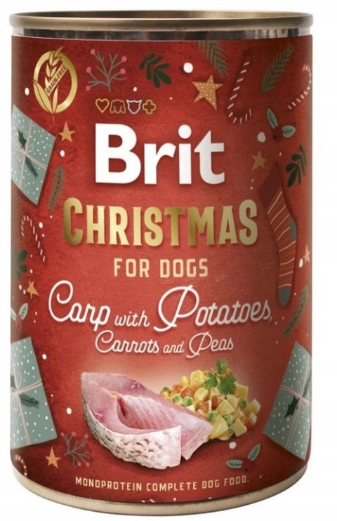 Brit Mono Protein Carp Czech Christmas Dinner 400g