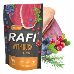 DOLINA NOTECI RAFI Karma mokra dla psa Kaczka 500g