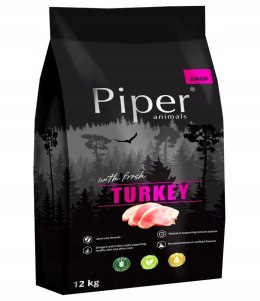 Dolina Noteci Piper JUNIOR PUPPY TURKEY 12KG Sucha Karma dla szczeniąt ind