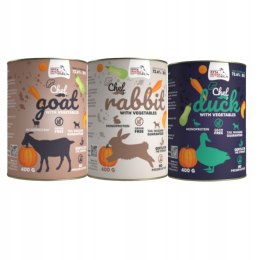 Syta Micha CHEF ZESTAW MONOPROTEIN 3x400G MIX SMAKÓW