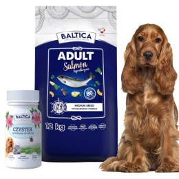 BALTICA ADULT SALMON HYPOALL ERGENIC MEDIUM 12KG