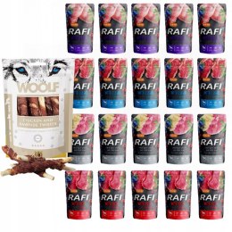 DOLINA NOTECI RAFI SASZETKI PREMIUM MIX 20x500g mega pakiet NAJLEPSZE SMAKI