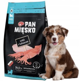 PAN MIĘSKO SZCZENIAK - Indyk z Kalmarami M - 3kg