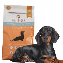 PERRO Wołowina z Batatami dla małych ras 3 kg