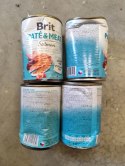 BRIT PATE MEAT SALMON MOKRA KARMA DLA PSA Z ŁOSOSIEM PUSZKA 400G