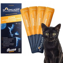 MOONLIGHT DINNER CREME SOS POLEWA PRZYSMAK DLA KOTA KURCZAK OMUŁEK I KOMOSA