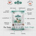 Ollo Air Dried DUCK Strips suszone miękkie paski z kaczki dla psa 80g