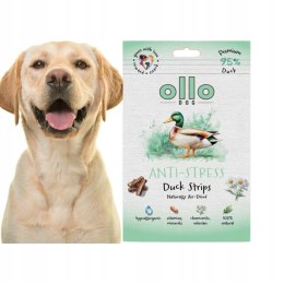 Ollo Anti-Stress Duck Strips 80g - Kaczka - Przysmaki funkcyjne