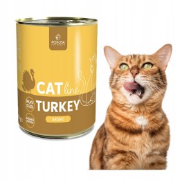 Pokusa CatLine - indyk - karma mokra dla kotów 400 g