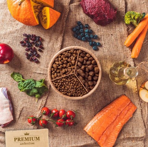 Pokusa Premium Selection Salmon with Shrimps 3kg łosoś krewetki