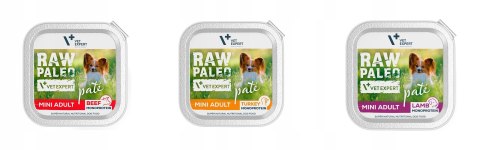 RAW PALEO MINI ADUTLT TURKEY MONOPROTEIN 150 VET EXPERT