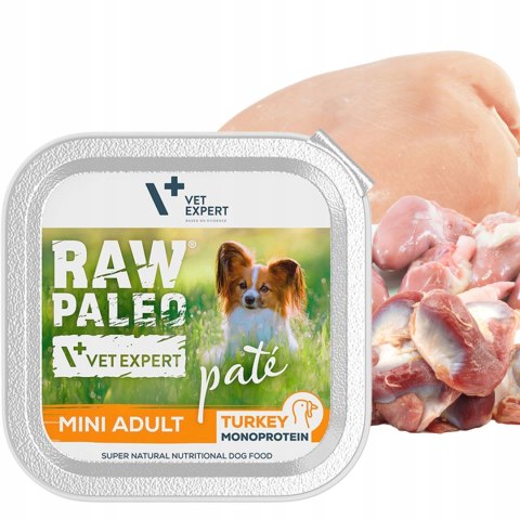 RAW PALEO MINI ADUTLT TURKEY MONOPROTEIN 150 VET EXPERT