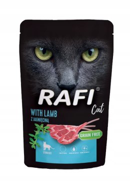 Rafi Mokra karma dla kotów sterylizowanych z jagnięciną Rafi Cat Adult 100