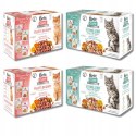 ZESTAW 4 BOXY Brit Care Cat FG Flavour GRAVY & STERILIZED Box POUCH 12x85g