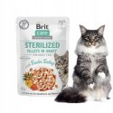 BRIT CARE CAT FILLETS GRAVY STERILIZED TENDER TURKEY POUCH 85g