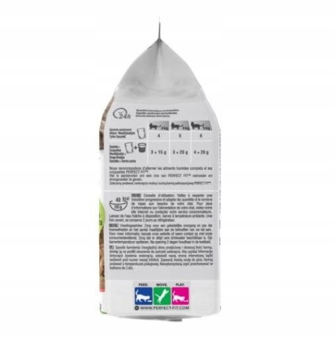 PERFECT FIT NATURAL VITALITY 6x50g MOKRA KARMA DLA KOTA Z RYBĄ W SOSIE