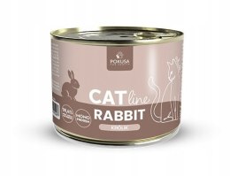 POKUSA CatLine karma mokra Rabbit / Królik 200g