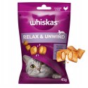 WHISKAS Relaks i Odprężenie przysmak dla kota z kurczakiem 45 g
