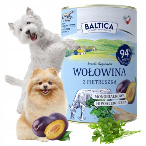 WOŁOWINA 12X400 PAKIET PRÓBNY BRIT MONOPROTEIN VETPRIME BALTICA BEEF