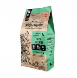 Wiejska Zagroda Karma indyk z królikiem 2kg S