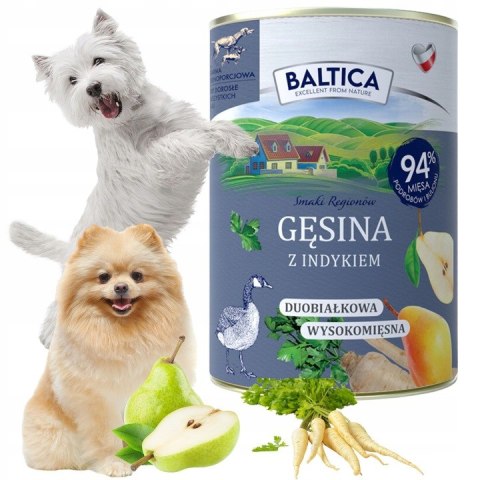 BALTICA 12X400 ZESTAW PUSZEK JAGNIĘCINA KOZINA JELEŃ NAJLEPSZE SMAKI