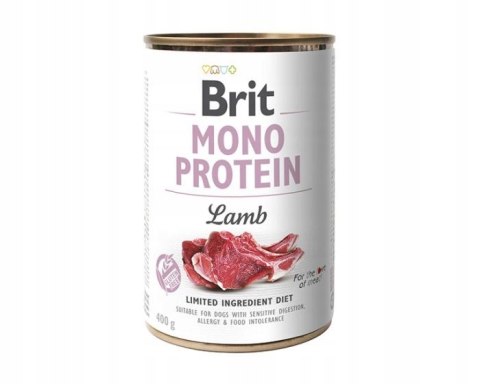 Brit MonoProtein MIX MEGA SMAKI 12x400g 6 smaków