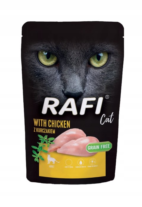 DOLINA NOTECI - RAFI CAT Z KURCZAKIEM 100G SASZETKA