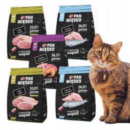 PAN MIĘSKO PAKIET PRÓBNY DLA KOTA WYBREDNEGO 2KG