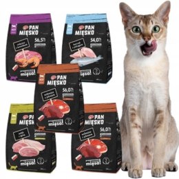 PAN MIĘSKO PAKIET PRÓBNY DLA KOTA WYBREDNEGO 2KG