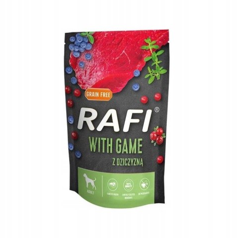 Rafi Dziczyzna borówka żurawina Dolina Noteci SASZETKA 500G