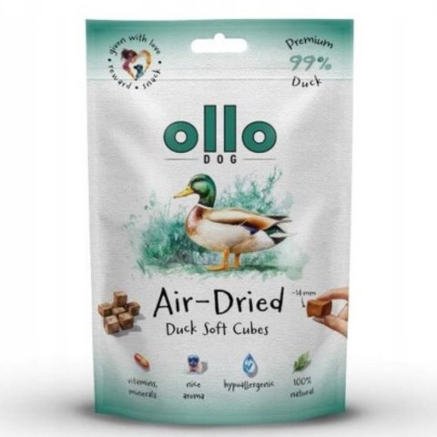 Ollo AIR-DRIED SOFT DUCK CUBES 80g przysmak dla psa Ollo AIR-DRIED SOFT DUC