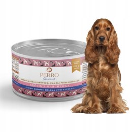 PERRO Gourmet Królik z marchewką dla psów dorosłych 200 g