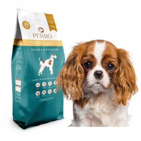 PERRO Kaczka z batatami dla dorosłych psów średnich i dużych ras 1 kg