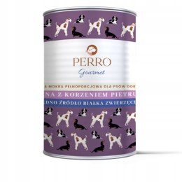 Perro Gourmet Sarna z korzeniem pietruszki dla psów dorosłych 400g