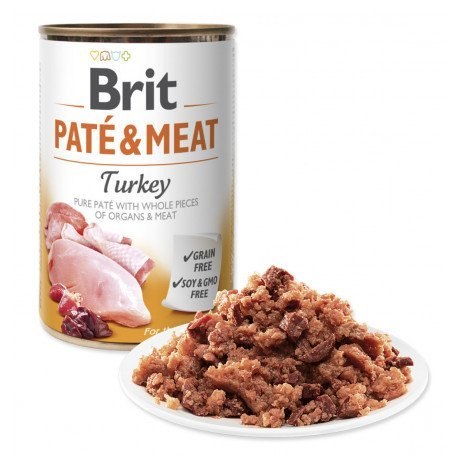 BRIT PATE&MEAT TURKEY 800g