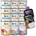 BRIT PATE&MEAT TURKEY 800g