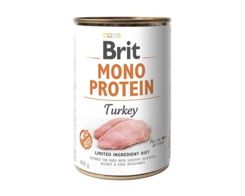 Brit MonoProtein MIX MEGA SMAKI 24x400g 6 smaków