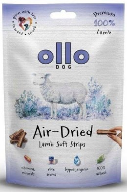 Ollo Air Dried Lamb Strips Suszone miękkie paski z JAGNIĘCINY dla psa 80g
