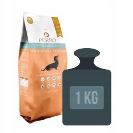 1KG PERRO Wołowina z Batatami dla małych ras 1 kg SUCHA KARMA