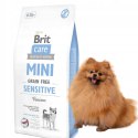 BRIT CARE DOG MINI GRAIN-FREE SENSITIVE 2 KG