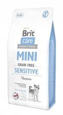 BRIT CARE DOG MINI GRAIN-FREE SENSITIVE 2 KG