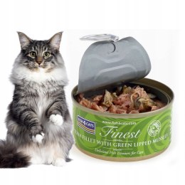FISH4CATS TUNA WITH G.L. MUSSEL KARMA DLA KOTA TUŃCZYK MAŁŻEM NOWOZENADZKIM