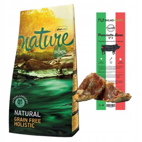 KARMA HOLISTYCZNA Z ŁOSOSIEM Nature Salmon Grain Free 12kg