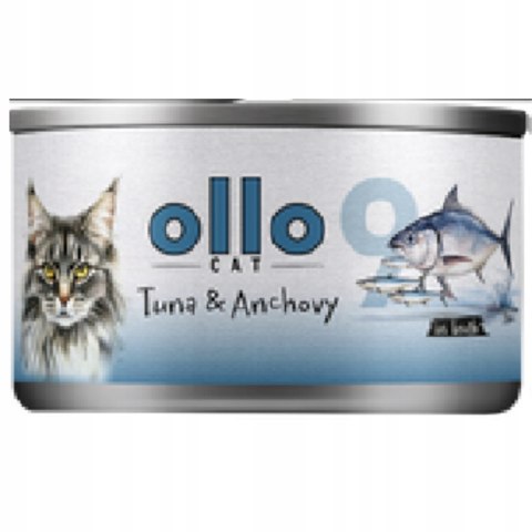 Ollo Cat Tuna Shrimp Lobster Zestaw wszystkich smaków 24x70g