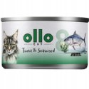 Ollo Cat Tuna Shrimp Lobster Zestaw wszystkich smaków 24x70g